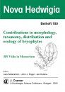 Contributions to Morphology, Taxonomy, Distribution and Ecology of Bryophytes