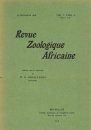 Revue de Zoologie et de Botanique Africaines, Volume 5 (3-Volume Set)