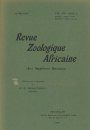 Revue de Zoologie et de Botanique Africaines, Volume 8 (2-Volume Set)