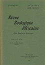 Revue de Zoologie et de Botanique Africaines, Volume 8 (2-Volume Set)