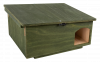Hedgehog House with Feeding Shelter