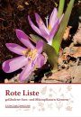 Rote Liste Gefährdeter Farn- und Blütenpflanzen Kärntens [Red List of Endangered Ferns and Flowering Plants in Carinthia]