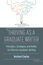 Thriving as a Graduate Writer