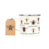 Bee Enamel Mug