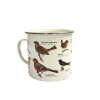 Garden Birds Enamel Mug