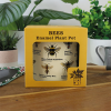 Bee Enamel Plant Pot 