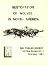 Restoration of Wolves in North America