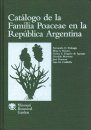Catálogo de la Familia Poaceae en la República Argentaina [Catalogue of the Poaceae Family in the Argentine Republic]