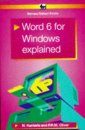 Word 6 for Windows Explained