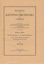 Beiträge zur Kryptogamenflora der Schweiz, Volume 11, Part 3: Die Hysteriaceae s. str. und Lophiaceae