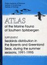 Atlas of the Marine Fauna of Southern Spitzbergen, Supplement: Seabirds Distribution in the Barents and Greenland Seas, during the Summer
