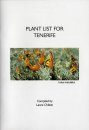 Plant List for Tenerife