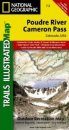 Colorado: Map for Poudre River/Cameron Pass