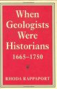 When Geologists Were Historians : 1665-1750