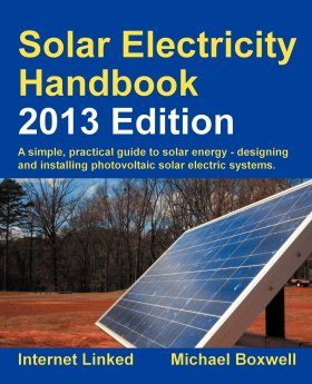Solar Electricity Handbook  NHBS Academic & Professional Books