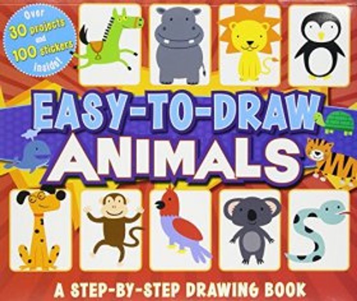 Easy To Draw Animals A Step By Step Drawing Book Nhbs Academic Professional Books