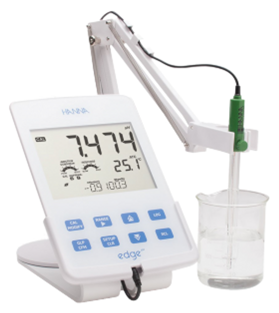 pH-mètre laboratoire Hanna Instruments, série edge pH