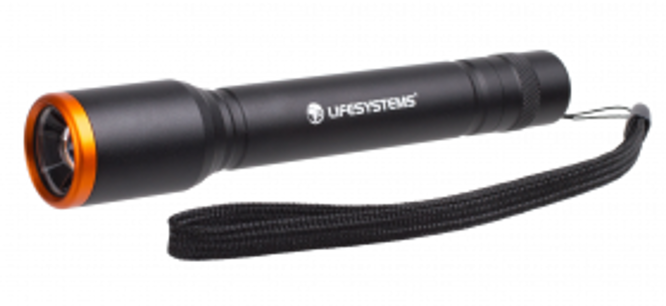 Lifesystems Lightweight Ultra Bright Variable Focus Hand LED Torch 370 Lumens
