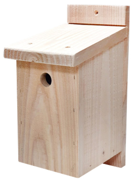 Traditional Wooden Bird House Small Wild Garden ... - UK