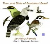 The Land Birds of Southeast Brazil, Disc 1: Non-Oscines