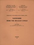 Contributions to the Helminth Fauna of Tropical Africa – Tapeworms from the Belgian Congo