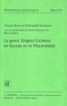 Le Genre Strigula (Lichens) en Europe et en Macaronésie [The Genus Strigula (Lichens) in Europe and Macaronesia]