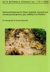Acta Botanica Fennica, Vol. 179: Hymenochaetaceae in China: Hydnoid, Stereoid and Annual Poroid Genera, Plus Additions to Phellinus