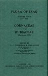 Flora of Iraq, Volume 4, Part 1: Cornaceae - Resedaceae