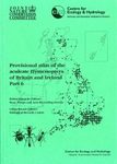 Provisional Atlas of the Aculeate Hymenoptera of Britain and Ireland, Part 6