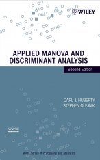 Applied Manova And Discriminant Analysis Nhbs Academic Professional Books