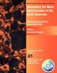Secondary Ion Mass Spectrometry in the Earth Sciences