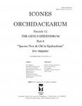 Icones Orchidacearum, Fascicle 12