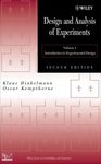 Design and Analysis of Experiments, Volume 1