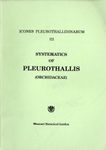 Icones Pleurothallidinarum III [MSB 20]