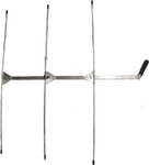 Short 3-Element Yagi Handheld Antenna 151 MHz