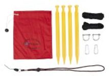 Aluminium Mist Net Pole Mounting Set