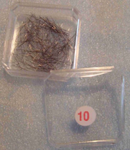 N° 6 insect pins BLACK ENAMELLED - EntomoAlex-gr