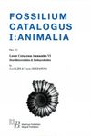 Fossilium Catalogus Animalia, Volume 151 [English]