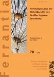 Ferrantia, Volume 70: Verbreitungsatlas der Weberknechte des Großherzogtums Luxemburg [Distribution Atlas of the Harvestmen of the Grand Duchy of Luxembourg]