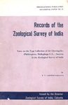 Notes on the Type Collection of the Chewinglice (Phthiraptera, Mallophaga S.L., : Insecta) in the Zoological Survey of India