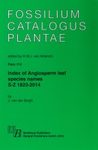 Fossilium Catalogus Plantae, Volume 114