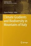 Climate Gradients and Biodiversity in Mountains of Italy