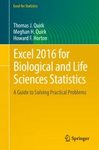 Excel 2016 for Biological and Life Sciences Statistics