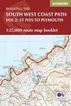 Cicerone Guides: Walking the South West Coast Path Map Booklet, Volume 2: St. Ives to Plymouth