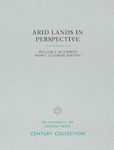 Arid Lands in Perspective