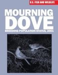 Mourning Dove Breeding Population Status, 2001