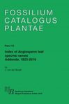 Fossilium Catalogus Plantae, Volume 115