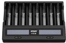 Xtar VC8 Fast USB Battery Charger for Li-ion Batteries