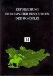 Erforschung Biologischer Ressourcen der Mongolei, Band 14