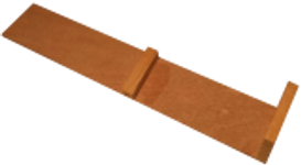 Dormouse Nest Tube (Wooden Insert only)